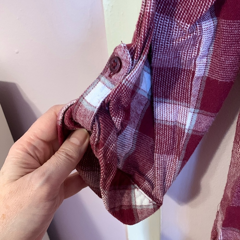 3/25$ Flannel sleep chemise - Picture 4 of 8